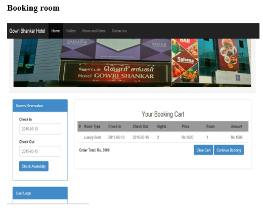 Booking Room