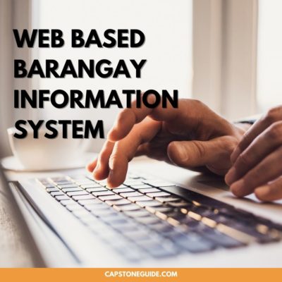 web based barangay information system thesis