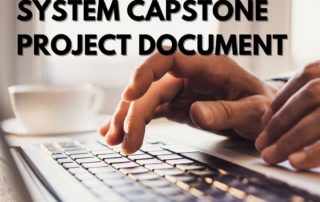 Exam Scheduling System Capstone Project Document